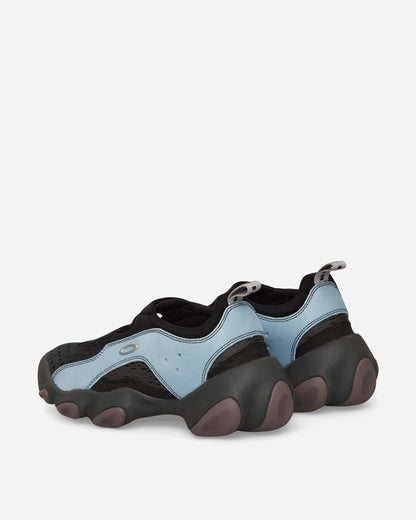 Suede Flesh Sandals Stone Blue