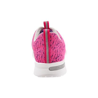 Softwalk Sampson S1713-730 Womens Pink Leather Lifestyle Sneakers Shoes