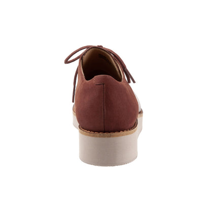 Softwalk Willis S1811-255 Womens Brown Oxfords & Lace Ups Casual Shoes