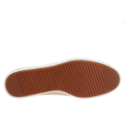 Softwalk Willis S1811-294 Womens Beige Narrow Leather Oxford Flats Shoes