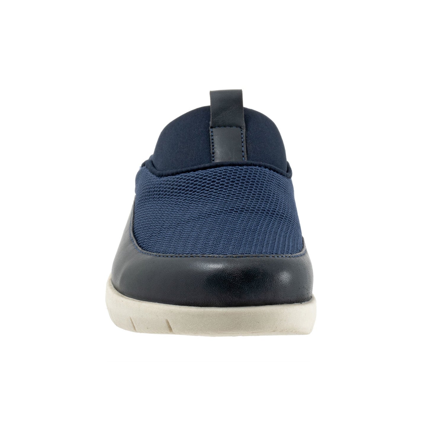 Softwalk Aberdeen Sport S2300-400 Womens Blue Leather Clog Flats Shoes