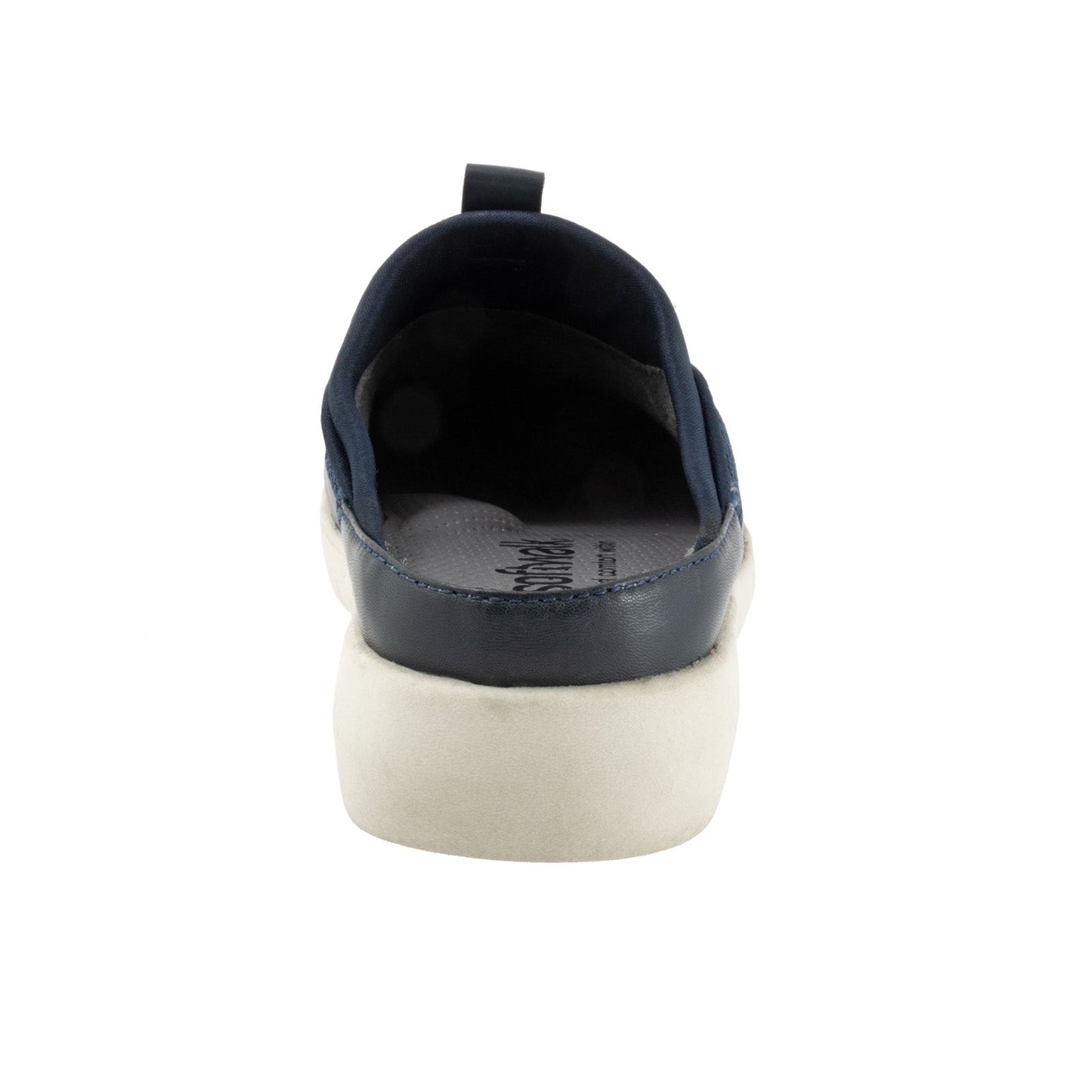 Softwalk Aberdeen Sport S2300-400 Womens Blue Leather Clog Flats Shoes