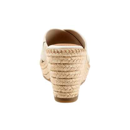 Softwalk Hastings S2324-131 Womens Beige Leather Wedges Sandals Shoes