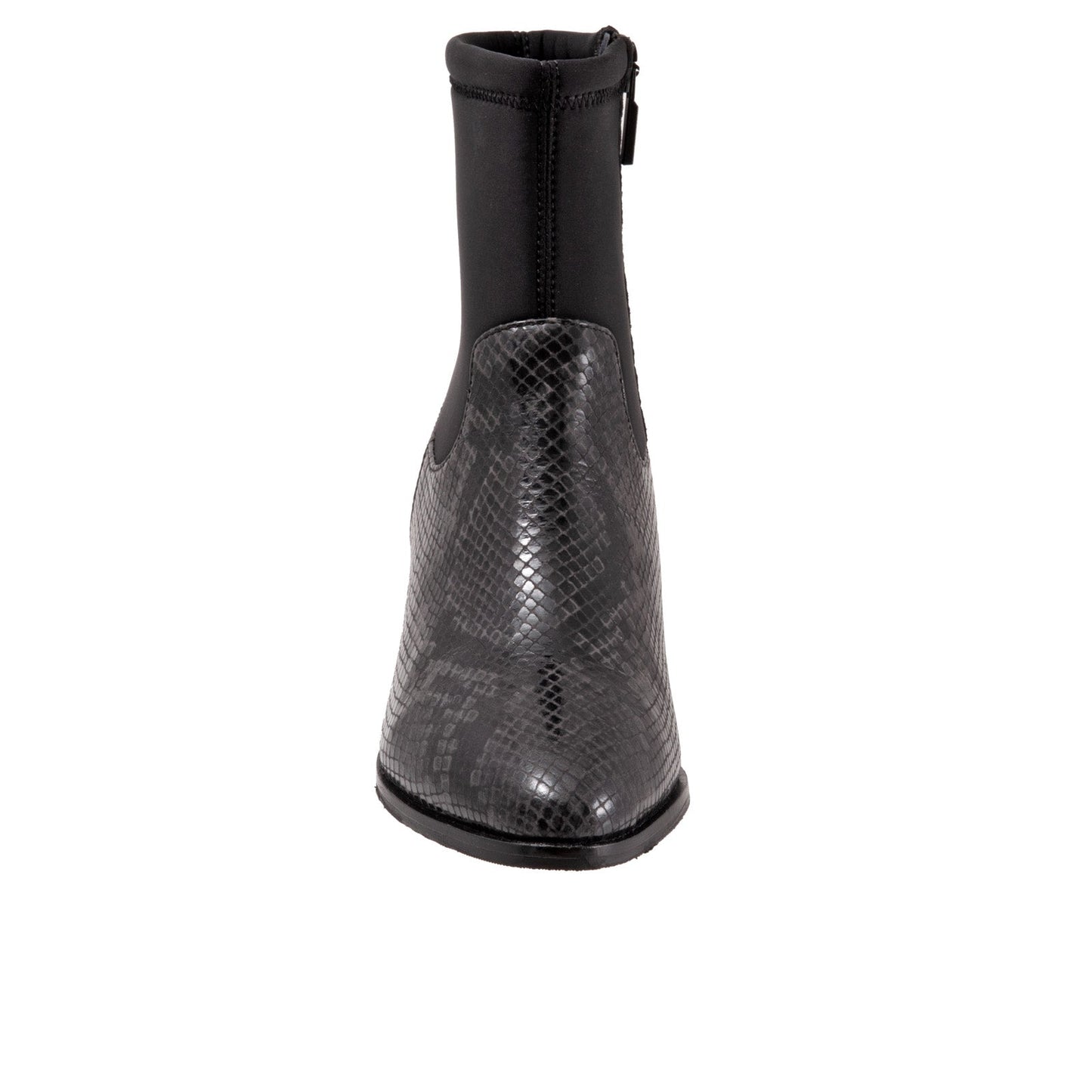 Trotters Kippy T2060-083 Womens Black Narrow Leather Ankle & Booties Boots