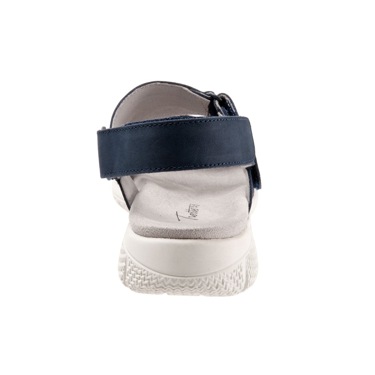 Trotters Tatia T2237-414 Womens Blue Nubuck Strap Sport Sandals Shoes