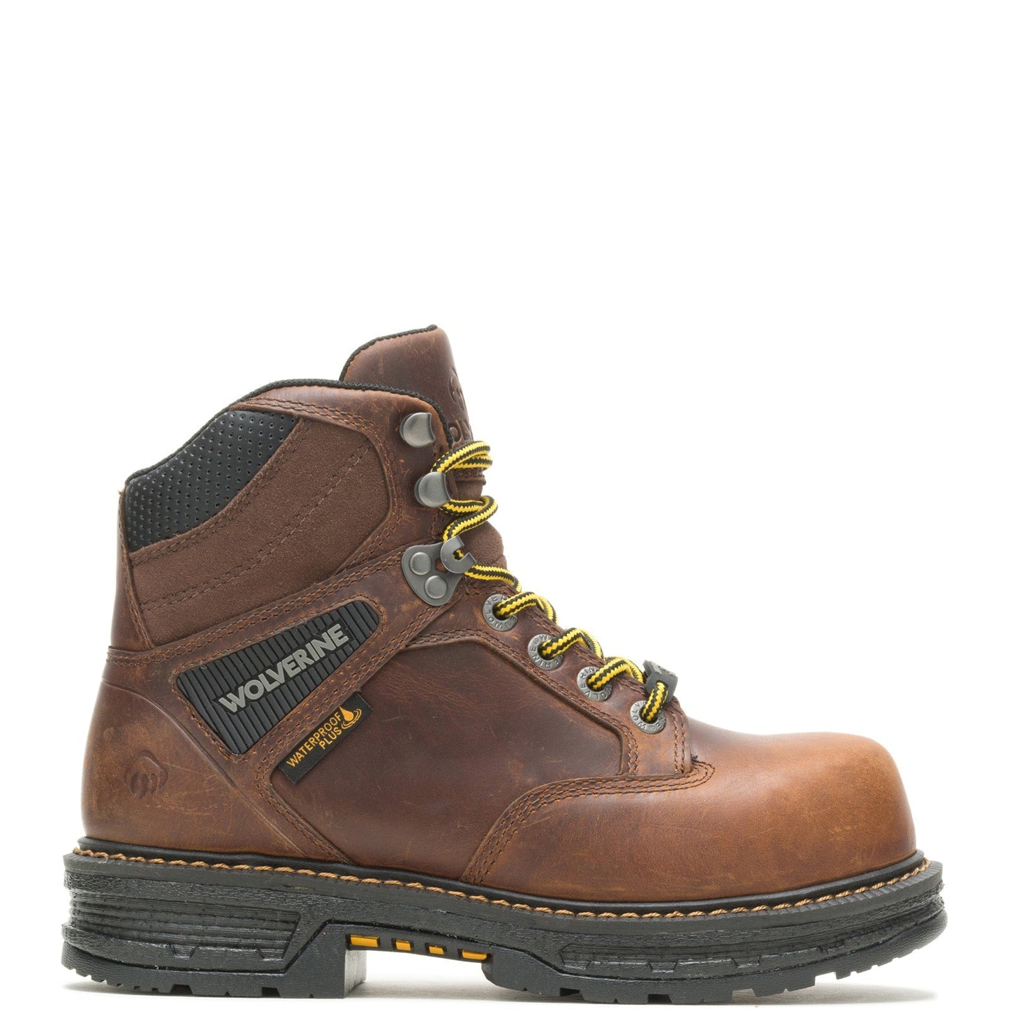 Wolverine Hellcat Ultraspring Waterproof CarbonMax 6" Womens Brown Wide Work & Safety Boots