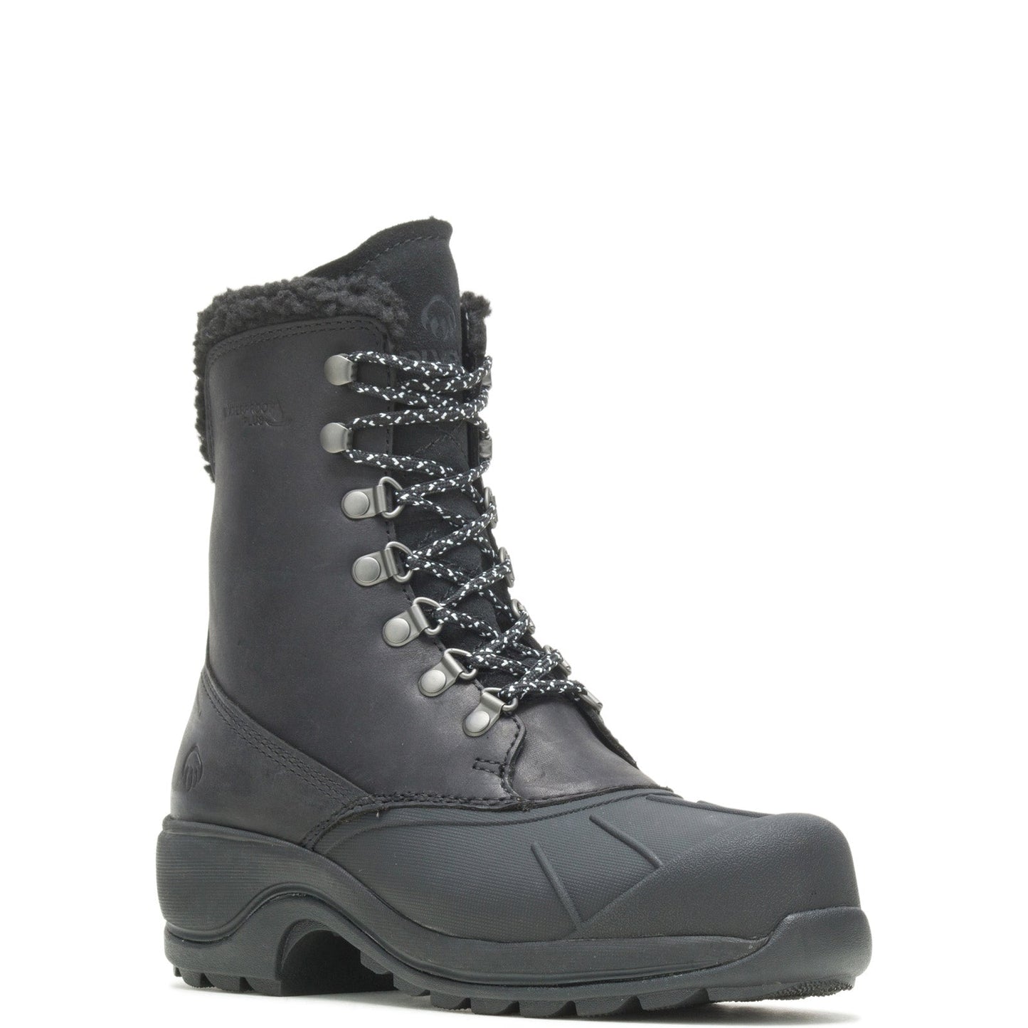 Wolverine Frost Insulated Tall Womens Black Leather Work & Safety Boots
