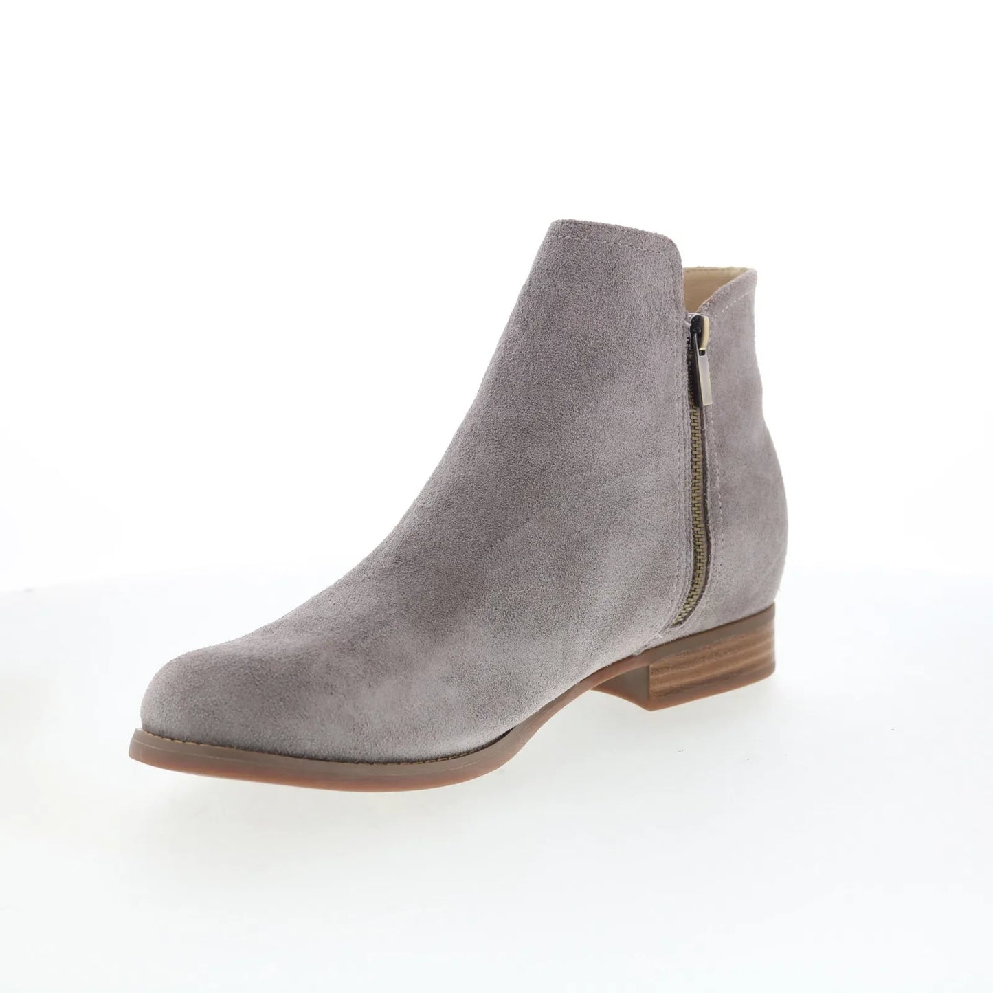 Spenco Abbey Boot Dove SP1042DOV Womens Gray Wide Ankle & Booties Boots