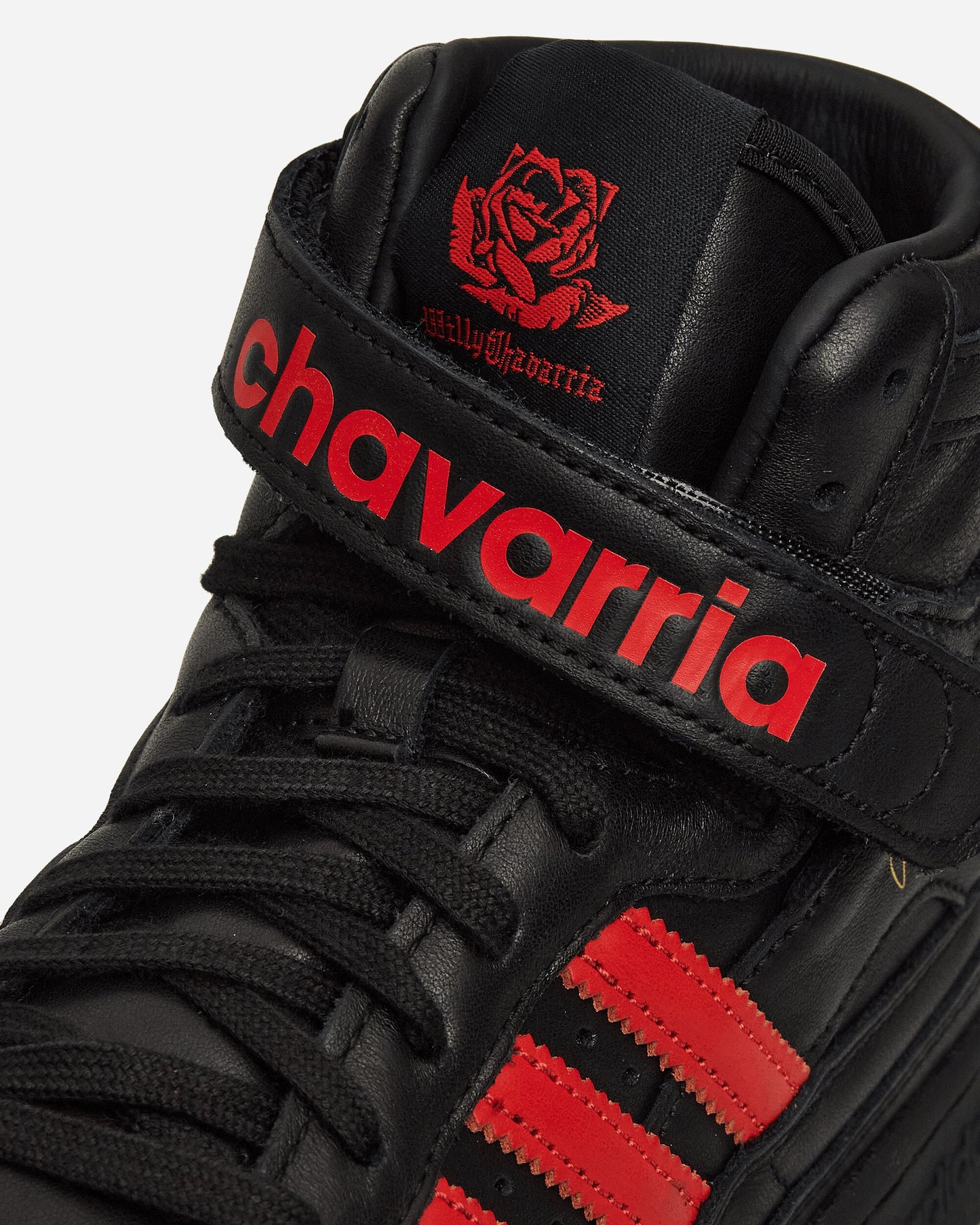 Willy Chavarria Forum 84 Hi Sneakers Core Black