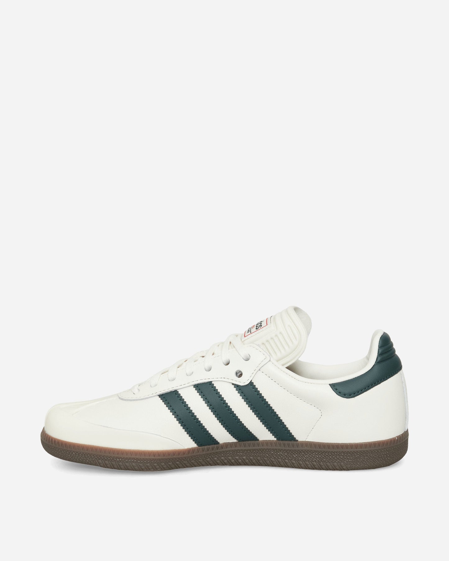 BAPE Samba Sneakers Off White / Shadow Green