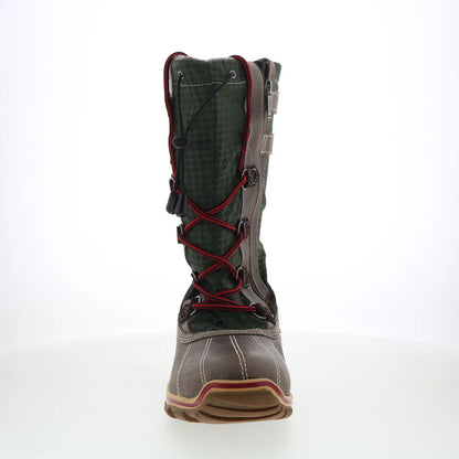 Pajar Adriana 44428 Womens Brown Leather Pull On Mid Calf Boots