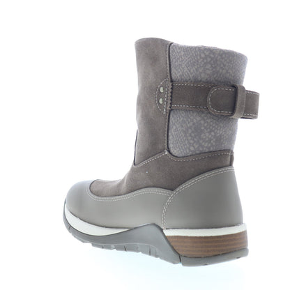 Original Muck Apres II Leather Mid AP2901 Womens Gray Suede Winter Boots
