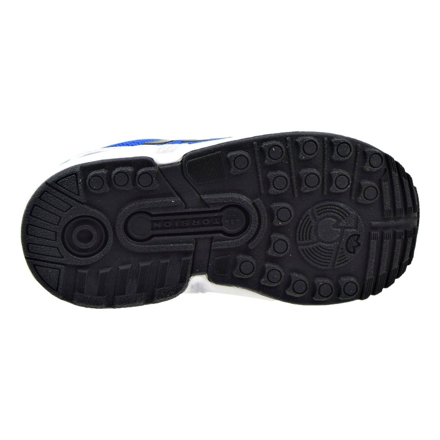 Adidas Originals ZX Flux EL Infant Shoes Blue/Core Black/Footwear White