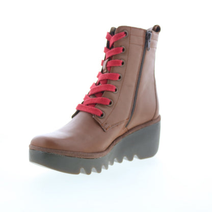 Fly London Biaz BIAZ329FLY-009 Womens Brown Leather Casual Dress Boots