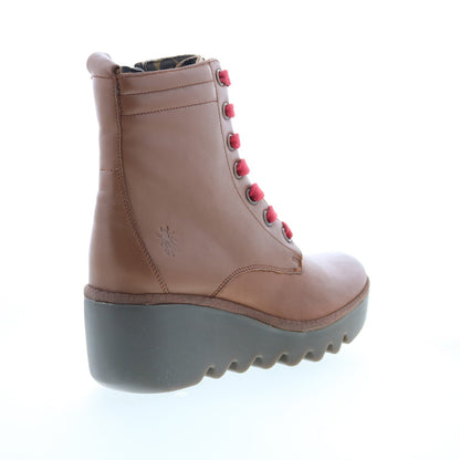 Fly London Biaz BIAZ329FLY-009 Womens Brown Leather Casual Dress Boots