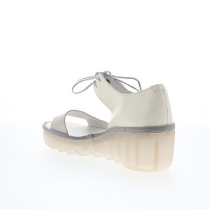 Fly London Bilu BILU465FLY-001 Womens Beige Wedges Sandals Shoes