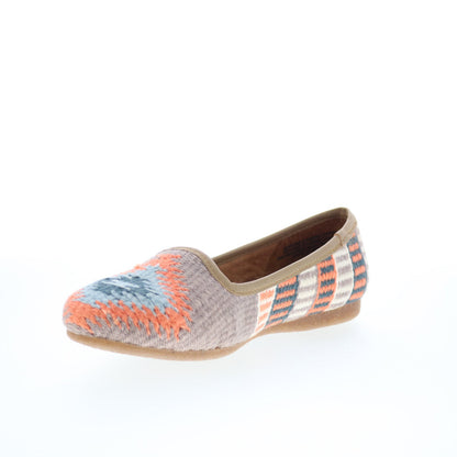 Born Giselle BR0020555 Womens Gray Mesh Slip On Ballet Flats Shoes