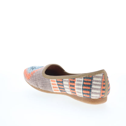 Born Giselle BR0020555 Womens Gray Mesh Slip On Ballet Flats Shoes
