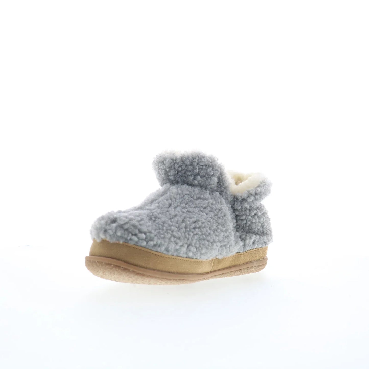 Minnetonka Brekyn Bootie 44695 Womens Gray Synthetic Slip On Ankle & Booties Boots