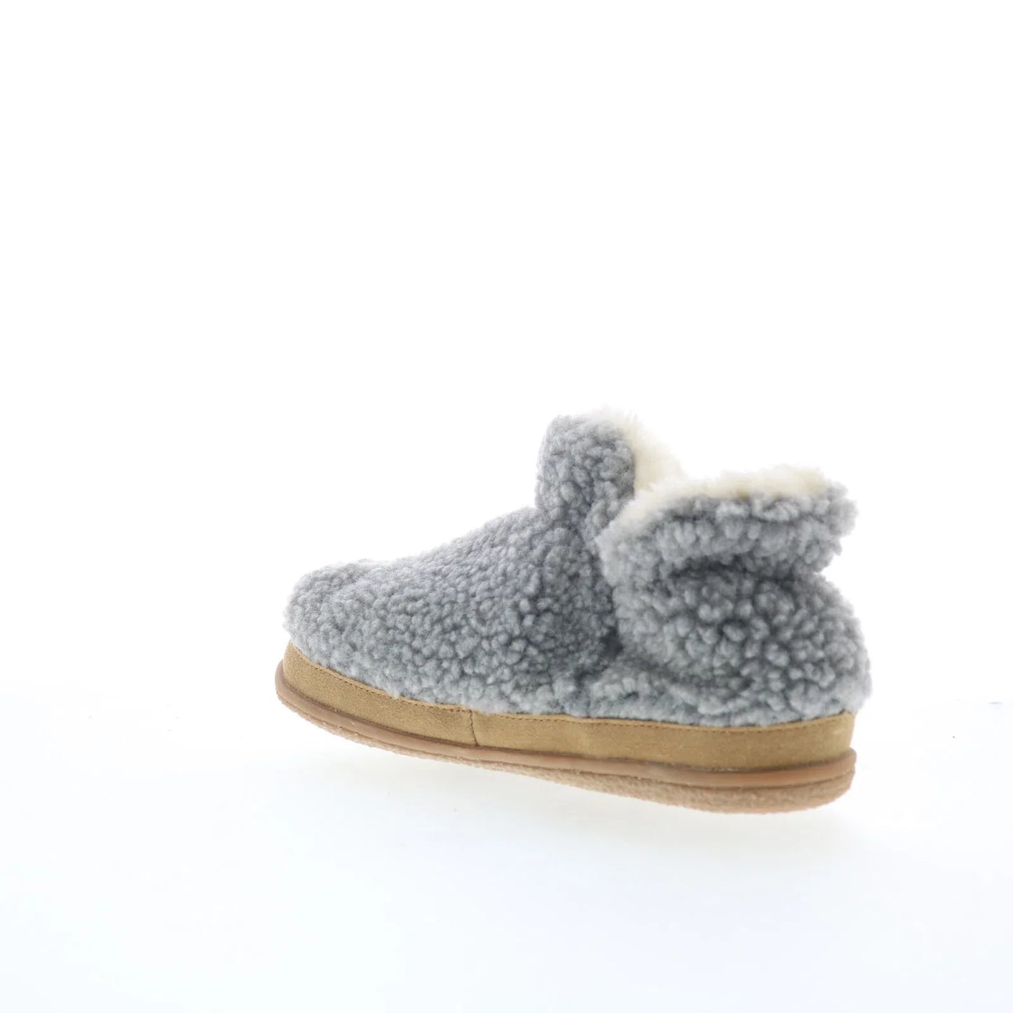 Minnetonka Brekyn Bootie 44695 Womens Gray Synthetic Slip On Ankle & Booties Boots