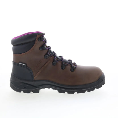 Avenger Builder Mid Soft Toe EH WP A8675 Womens Brown Work & Safety Boots