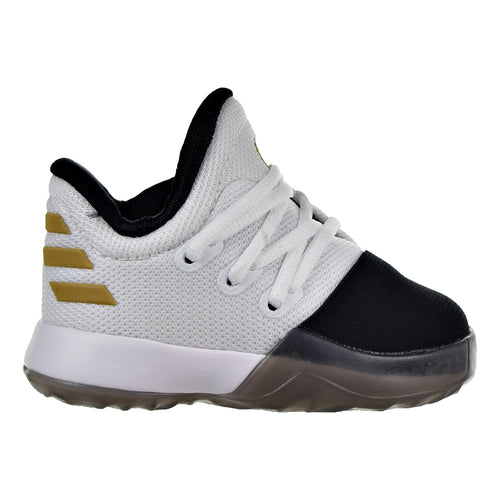 Adidas Harden Vol.1 I Toddler's Shoes White/Black/Metallic Gold