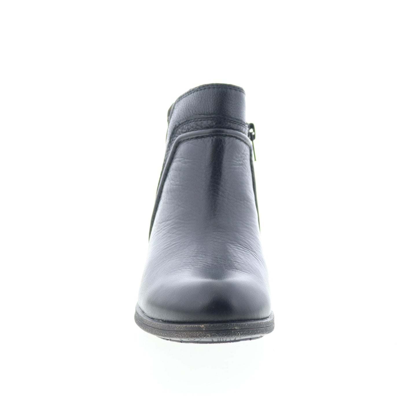 Cobb Hill Anisa V-Cut CH6159 Womens Black Leather Ankle & Booties Boots