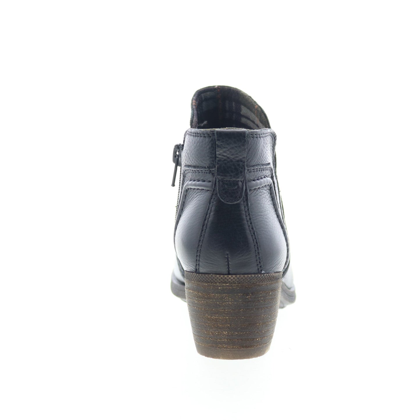 Cobb Hill Anisa V-Cut CH6159 Womens Black Leather Ankle & Booties Boots