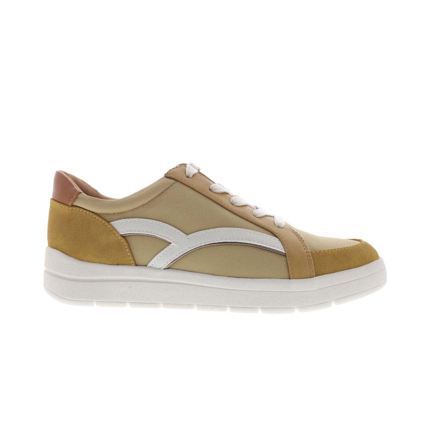 Rockport TruFlex Navya Retro CI9712 Womens Yellow Lifestyle Sneakers Shoes