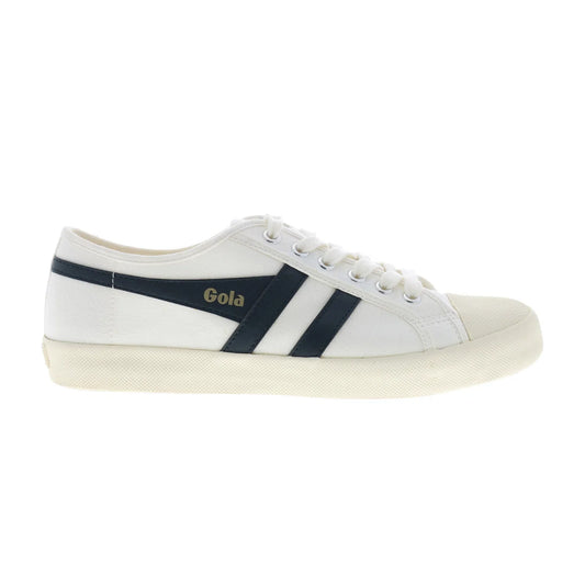 Gola Coaster CLA174 Womens Beige Canvas Lace Up Lifestyle Sneakers Shoes