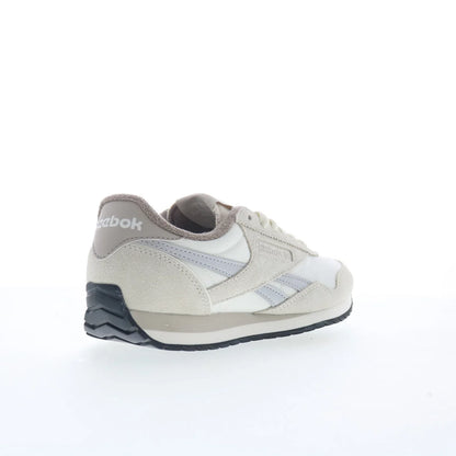 Reebok Classic AZ Womens White Suede Lace Up Lifestyle Sneakers Shoes
