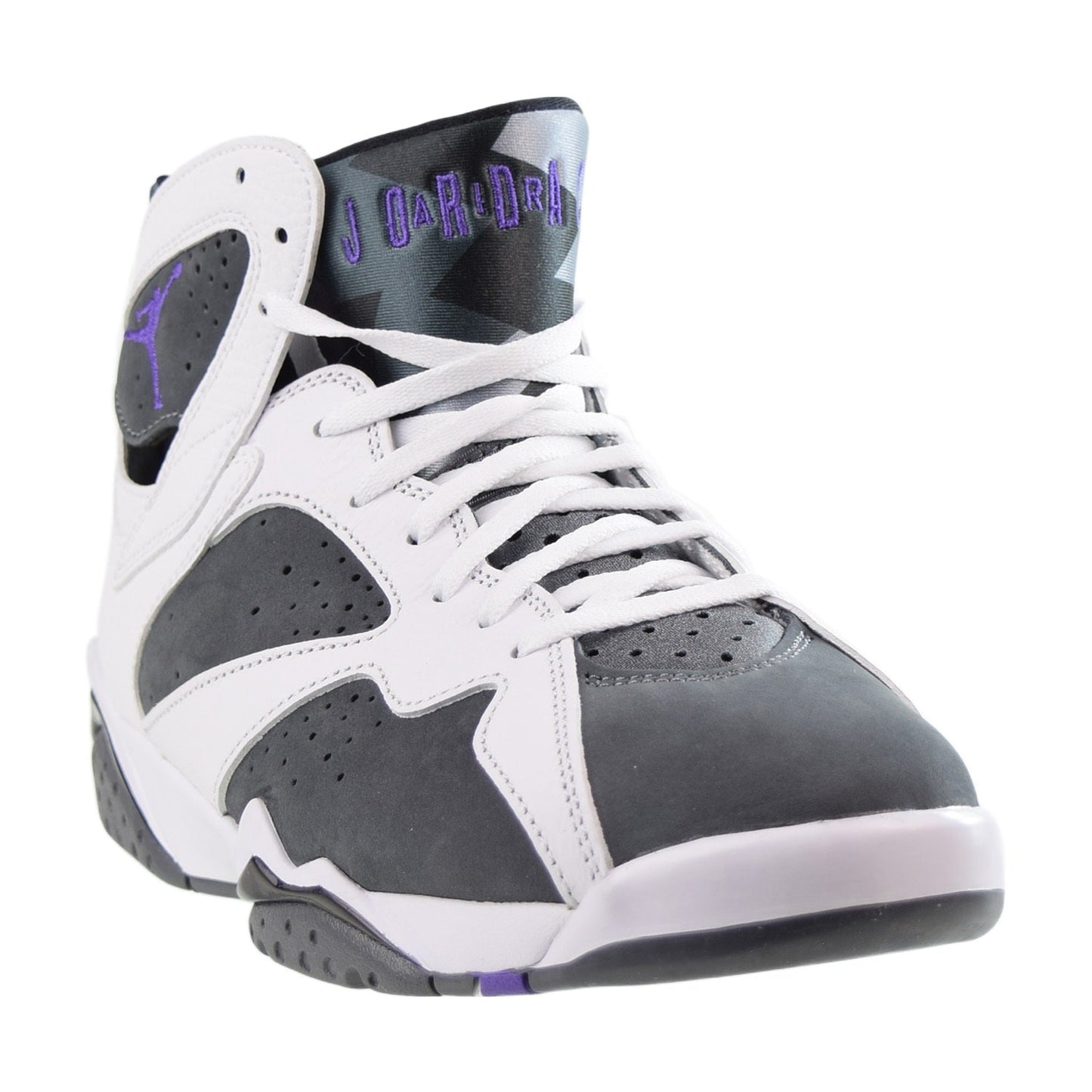 Jordan 7 Retro Men's Shoes White-Flint Grey-Black