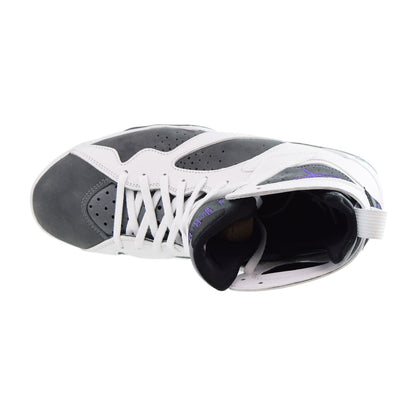 Jordan 7 Retro Men's Shoes White-Flint Grey-Black
