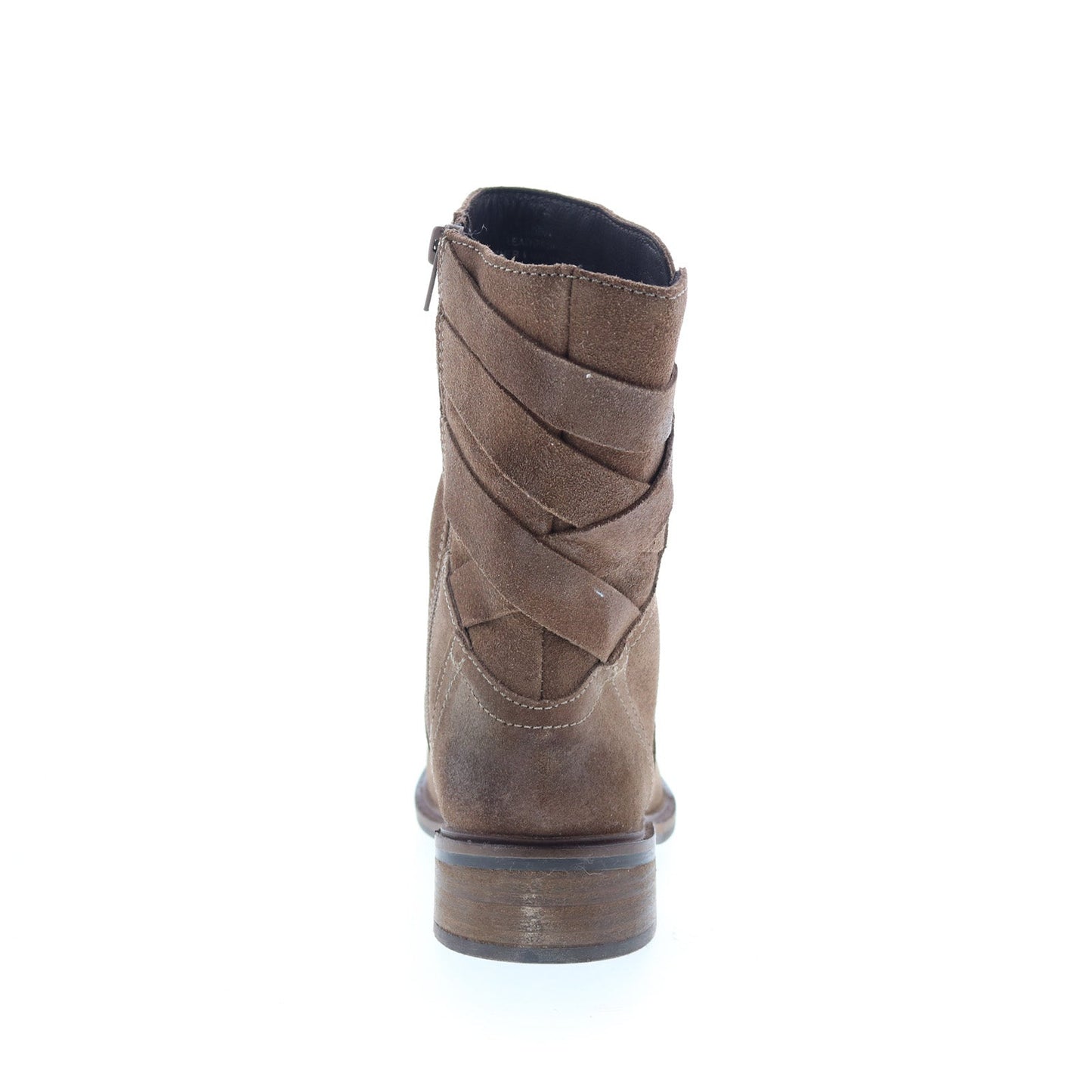 Miz Mooz Demy Womens Brown Suede Zipper Casual Dress Boots