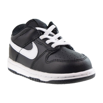Nike Dunk Low Toddlers Shoes Black-White