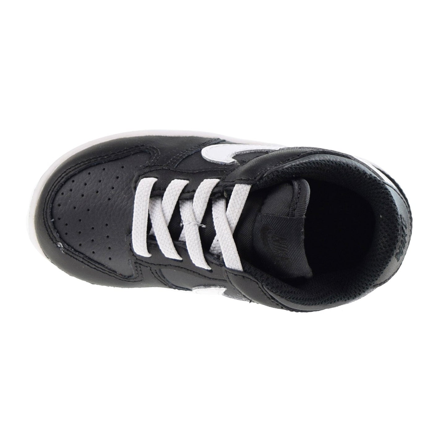 Nike Dunk Low Toddlers Shoes Black-White