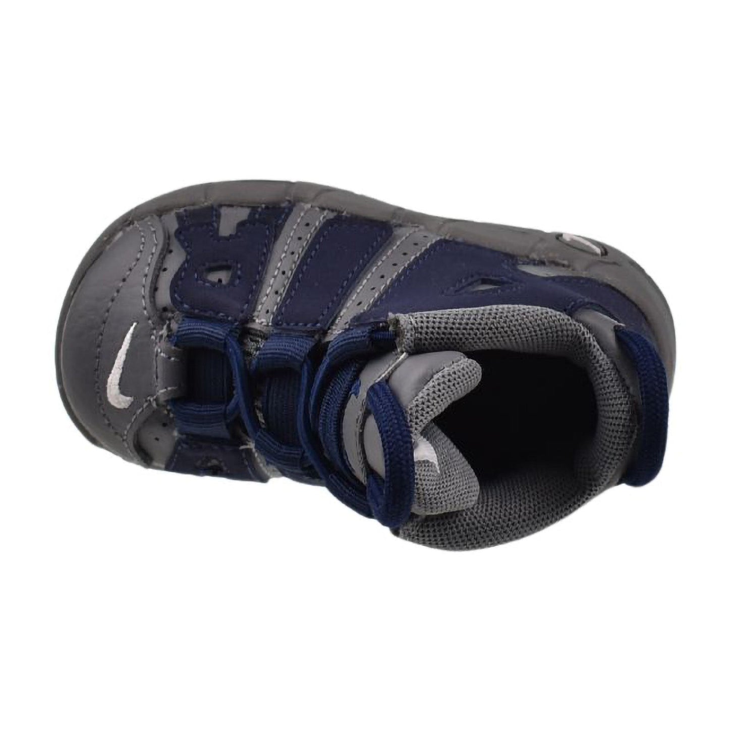 Nike Air More Uptempo (TD) Toddler Shoes Cool Grey-Midnight Navy
