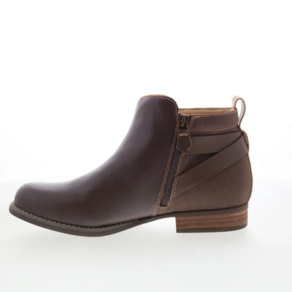 Spenco Dove Creek Boots SP1002ESP Womens Brown Wide Ankle & Booties Boots