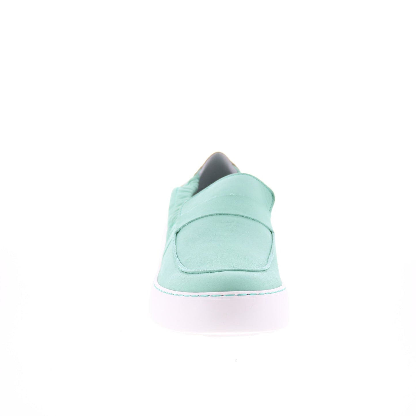 Fly London Duli DULI620FLY-002 Womens Green Loafers & Slip Ons Casual Shoes