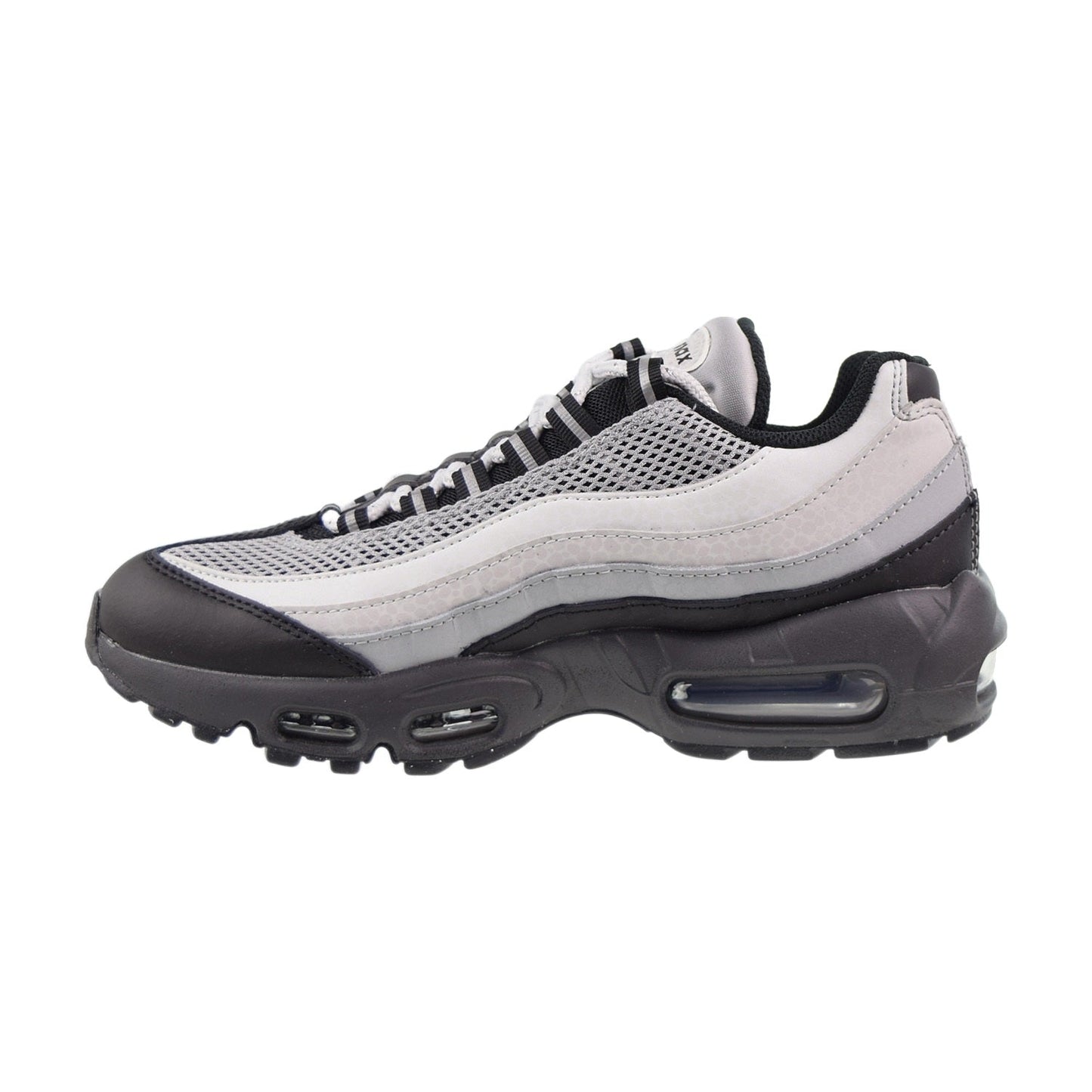 Nike Air Max 95 LX Reflective Safari Women's Shoes Light Smoke Grey-Black