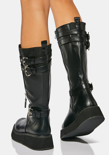 Apex Buckle Boots
