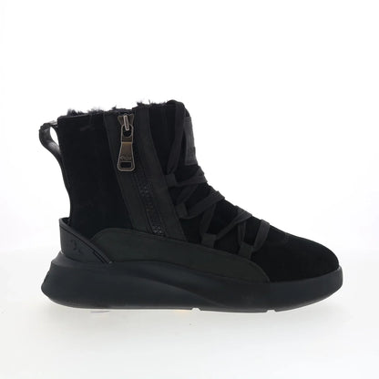 Pajar Exo Light 58744 Womens Black Suede Zipper Ankle & Booties Boots