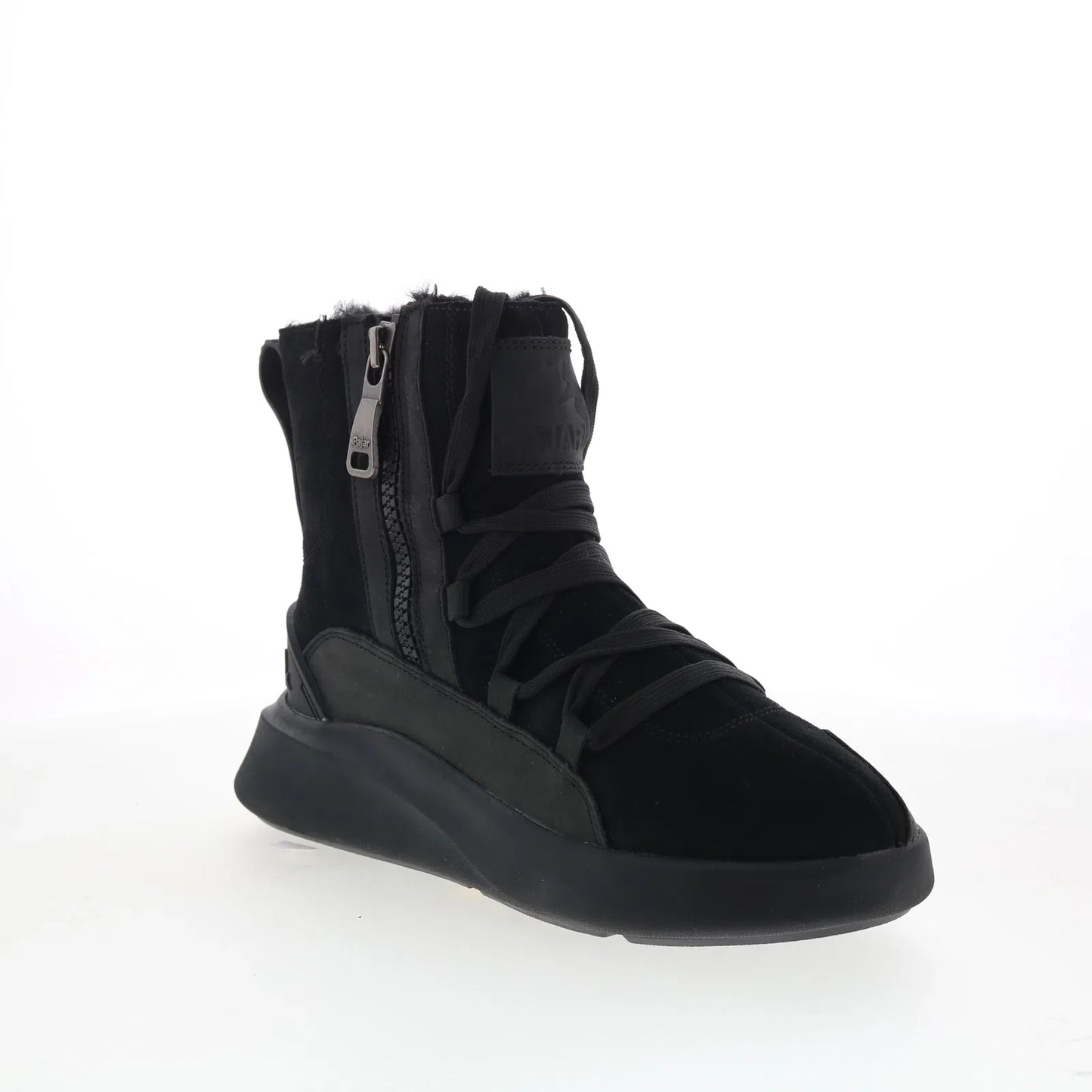 Pajar Exo Light 58744 Womens Black Suede Zipper Ankle & Booties Boots