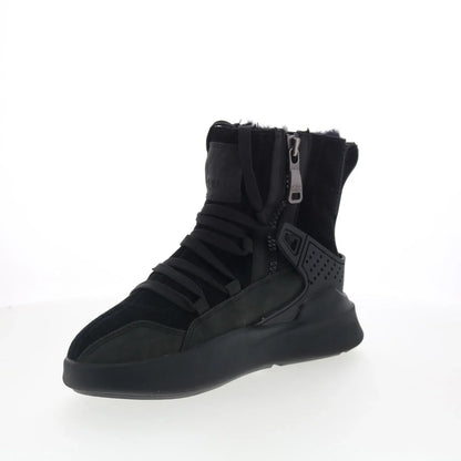 Pajar Exo Light 58744 Womens Black Suede Zipper Ankle & Booties Boots