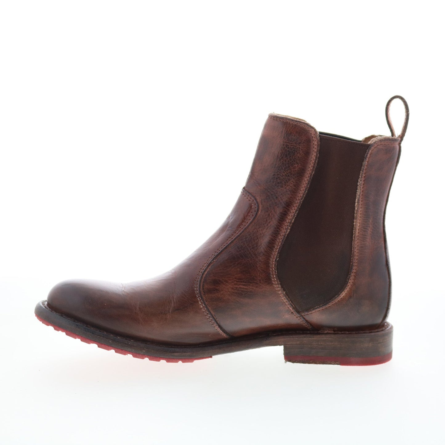 Bed Stu Nandi F301008 Womens Brown Leather Slip On Chelsea Boots