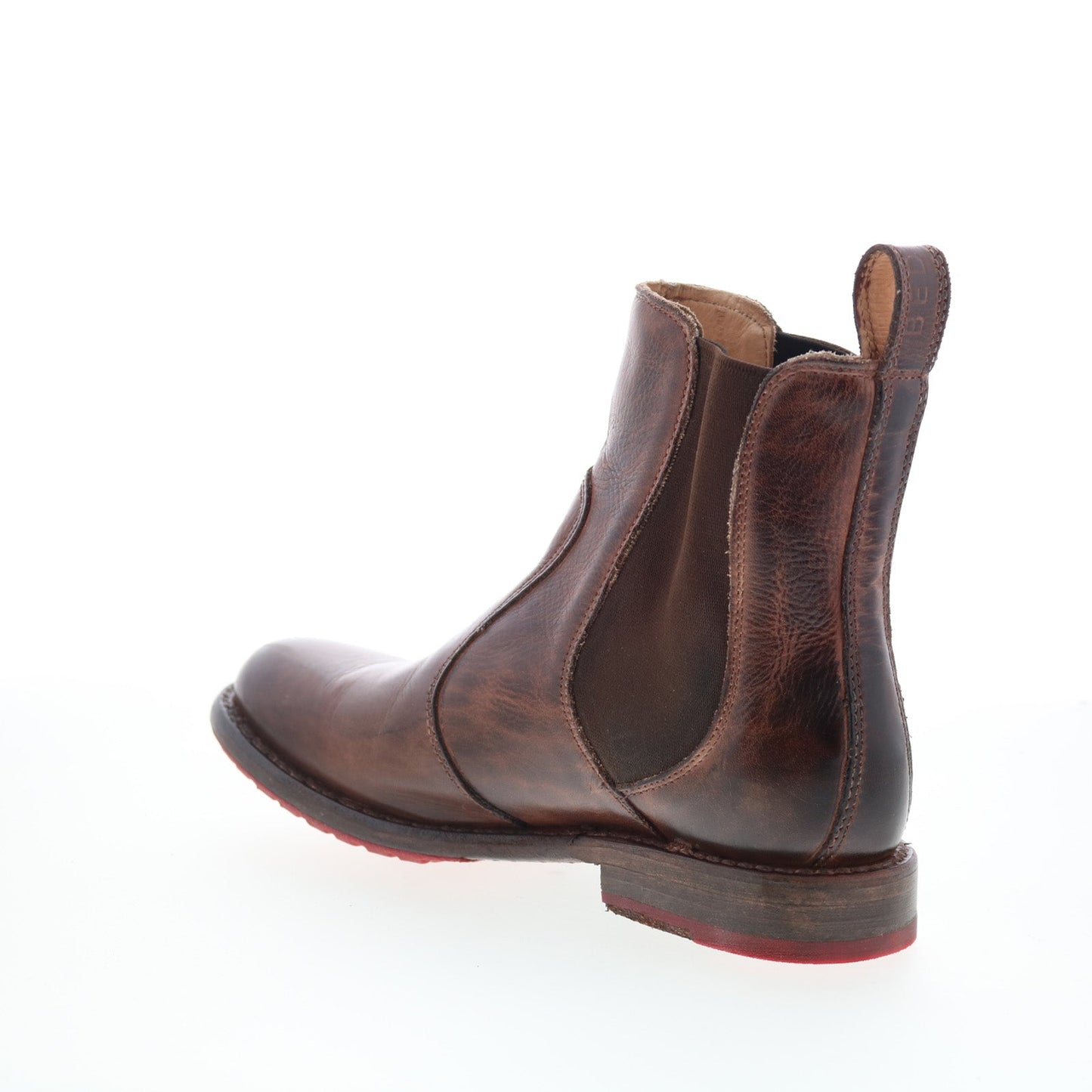 Bed Stu Nandi F301008 Womens Brown Leather Slip On Chelsea Boots
