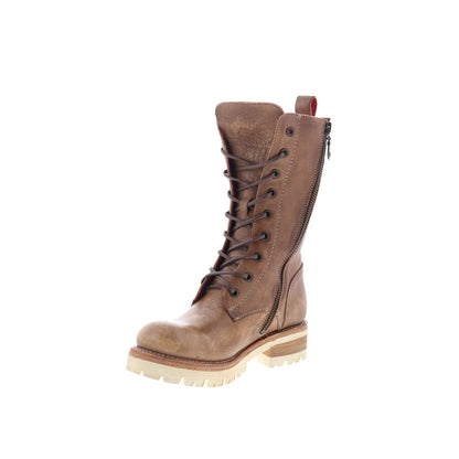 Bed Stu Posh F393021 Womens Brown Leather Lace Up Casual Dress Boots