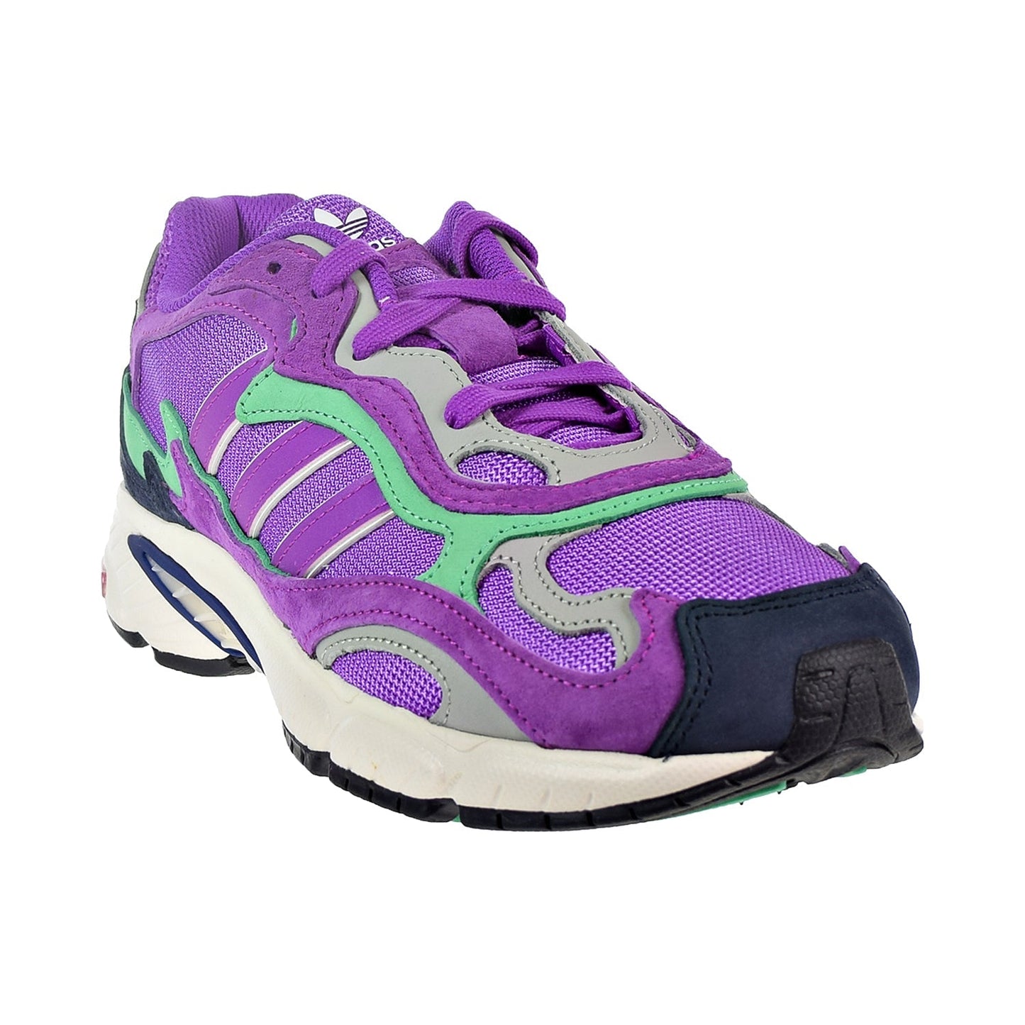 Adidas Temper Run Men's Shoes Shock Purple/Green
