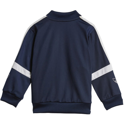 Adidas Beckenbauer Toddlers Track Suit Navy-White