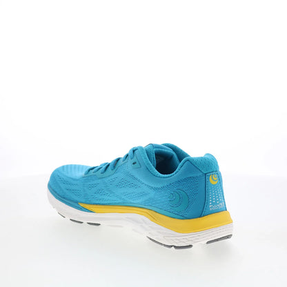 Topo Fli-Lyte 3 W030 Womens Blue Canvas Lace Up Athletic Running Shoes